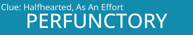 Halfhearted, As An Effort