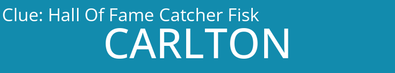 Hall Of Fame Catcher Fisk