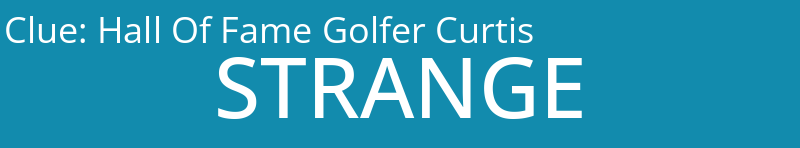 Hall Of Fame Golfer Curtis