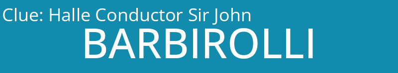 Halle Conductor Sir John