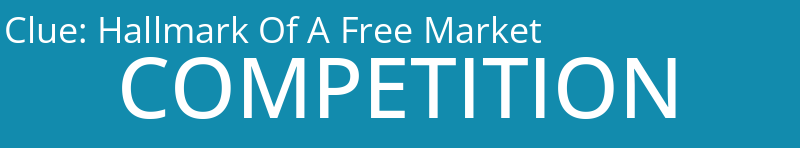 Hallmark Of A Free Market