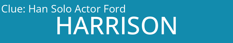 Han Solo Actor Ford