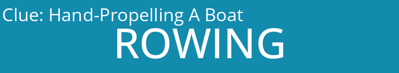 Hand-Propelling A Boat