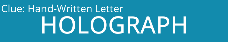 Hand-Written Letter