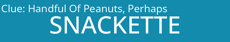 Handful Of Peanuts, Perhaps