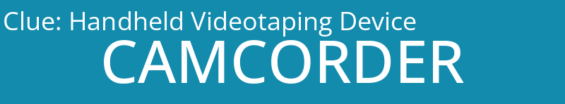 Handheld Videotaping Device