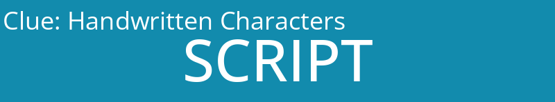 Handwritten Characters