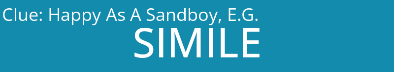 Happy As A Sandboy, E.G.