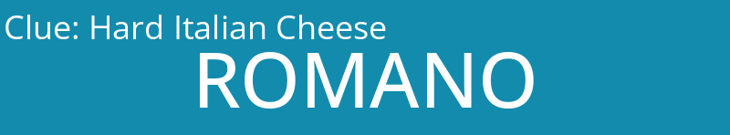 Hard Italian Cheese