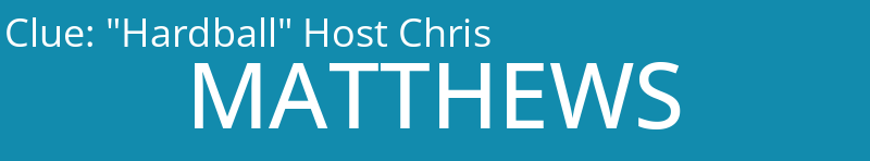 "Hardball" Host Chris