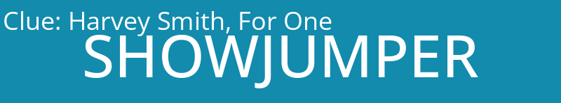 Harvey Smith, For One