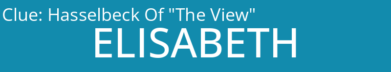 Hasselbeck Of "The View"