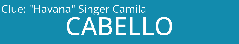 "Havana" Singer Camila