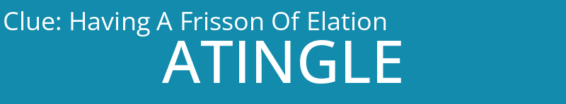 Having A Frisson Of Elation