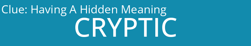 Having A Hidden Meaning