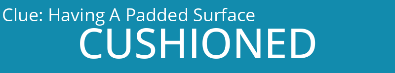 Having A Padded Surface