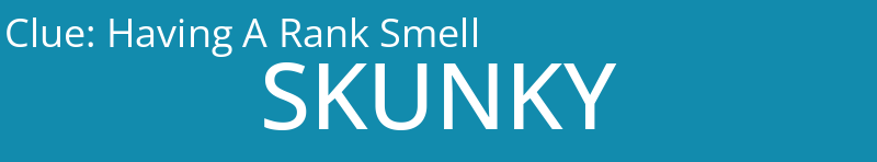 Having A Rank Smell
