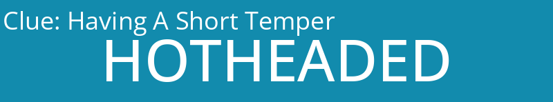 Having A Short Temper