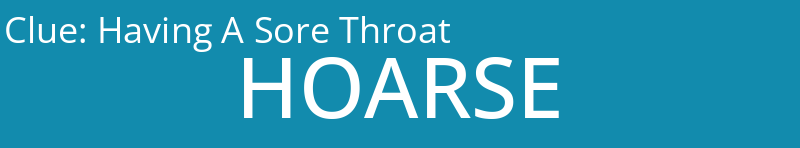 Having A Sore Throat