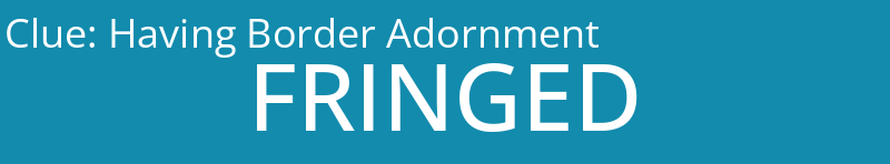 Having Border Adornment