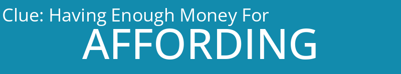 Having Enough Money For