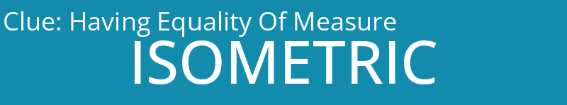 Having Equality Of Measure