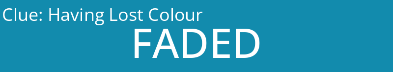 Having Lost Colour