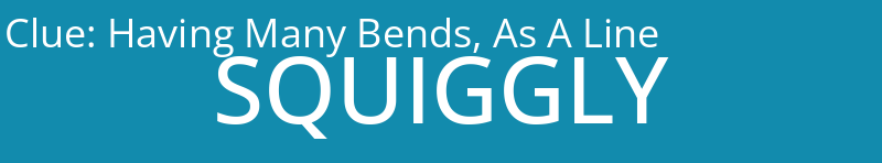 Having Many Bends, As A Line