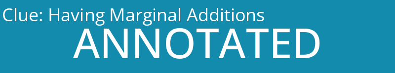 Having Marginal Additions