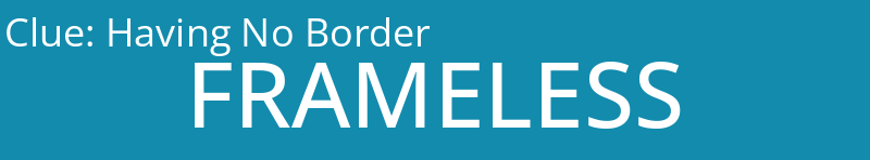 Having No Border