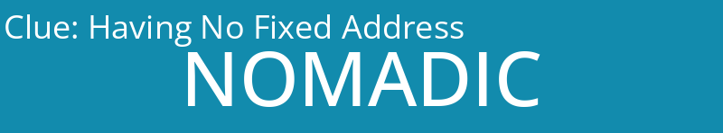 Having No Fixed Address