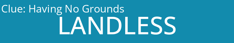 Having No Grounds
