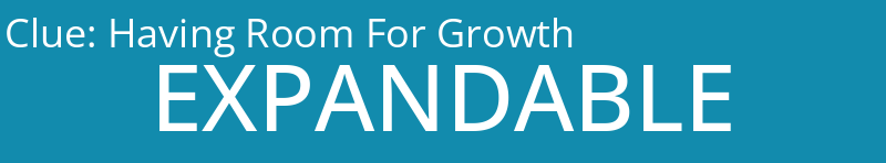 Having Room For Growth