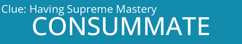 Having Supreme Mastery