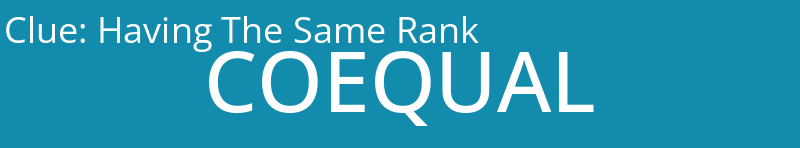 Having The Same Rank