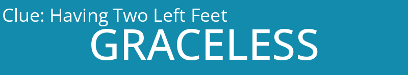 Having Two Left Feet