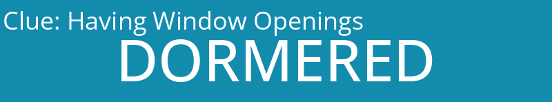 Having Window Openings