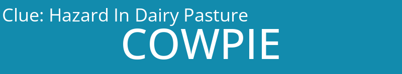 Hazard In Dairy Pasture