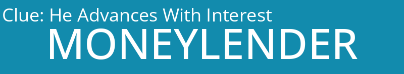 He Advances With Interest