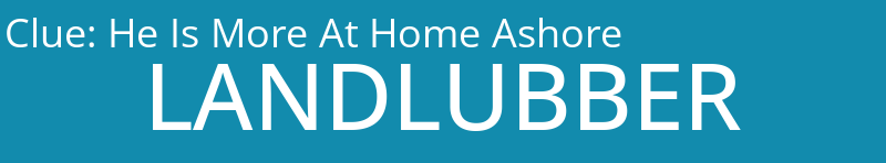 He Is More At Home Ashore