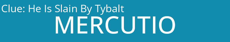 He Is Slain By Tybalt