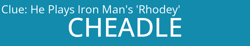 He Plays Iron Man's 'Rhodey'