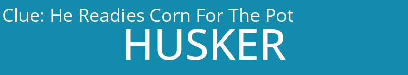 He Readies Corn For The Pot