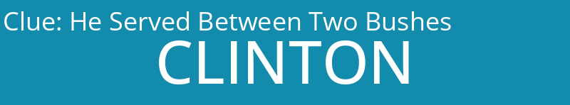 He Served Between Two Bushes