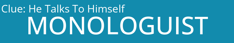 He Talks To Himself