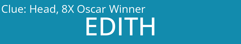 Head, 8X Oscar Winner