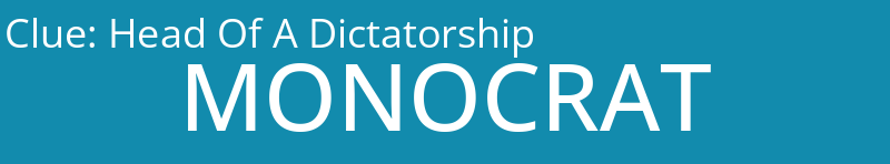 Head Of A Dictatorship
