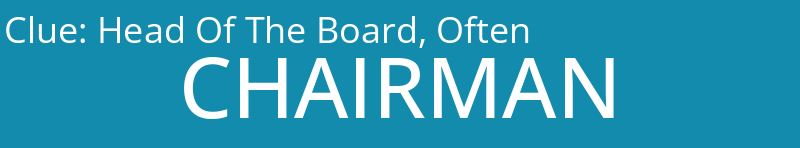 Head Of The Board, Often