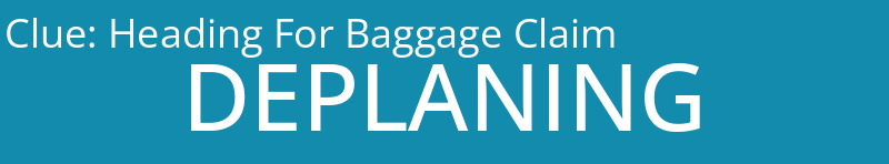 Heading For Baggage Claim