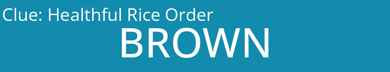 Healthful Rice Order